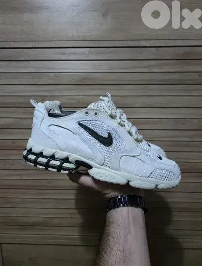 Stussy x Nike Air Zoom Spiridon Caged 2 'Fossil'