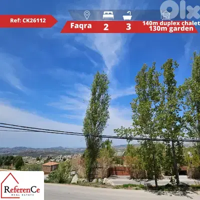 Duplex Chalet in Faqra for sale شاليه دوبلكس في فقرا للبيع