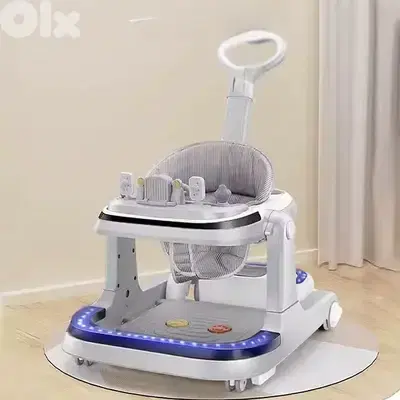 Baby walker with remote control