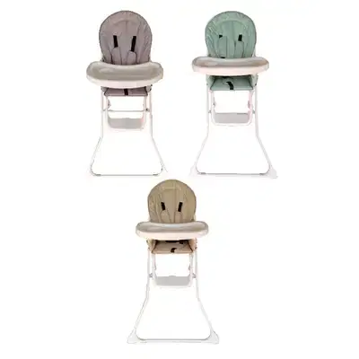 Folding High Chair For Babies And Toddlers - كرسي طعام قابل للطي