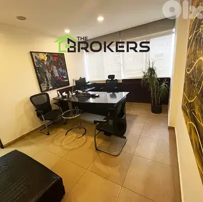 Furnished Office for Rent in Badaro مكتب مفروش للإيجار في بدارو