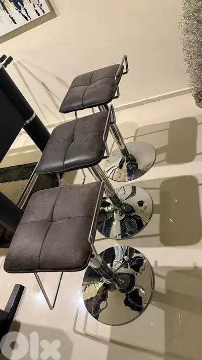 3 bar chairs
