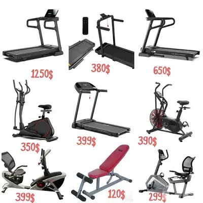 Treadmill / Elliptical / Bike Cardio machine