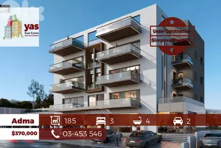 Adma 185m2 | 20m2 Terrace | Under Construction | Simplex/Duplex | IV