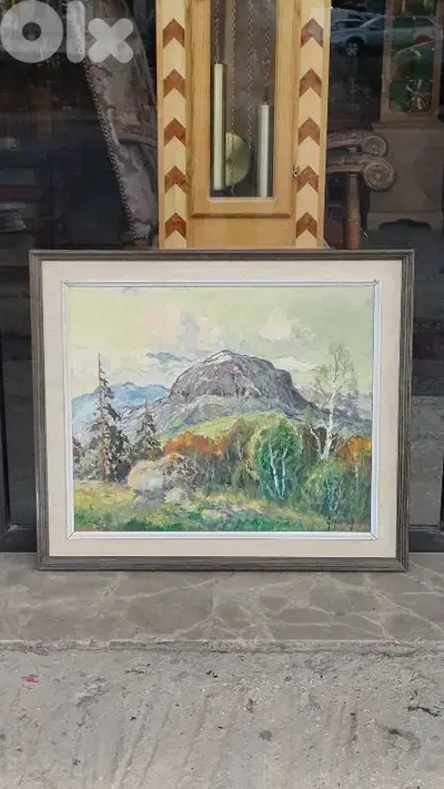 لوحة رسم زيتي