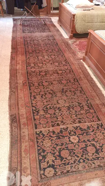 Antique Kerman Persian runner rug - 200 years, approximately - SALE.