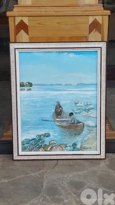لوحة رسم زيتي اوروبية