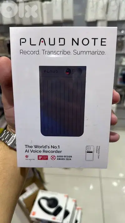 Plaud Note AI voice recorder 64gb black