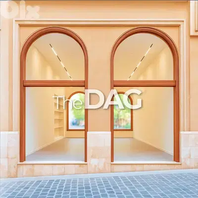 Spacious 130 SQM Shop for Rent in Downtown محل للإيجار