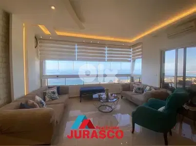 duplex for sale in Halat 200m + 25m terrace/ دوبلكس للبيع مطل عالبحر