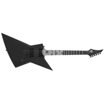 S by Solar EB4.6C Electric Guitar – Carbon Black Matte