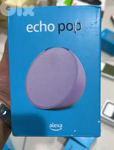 Amazon echo Pop purple