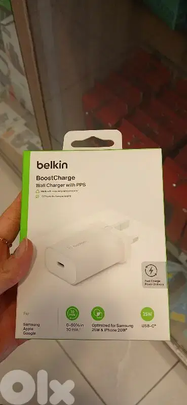 Belkin boostcharge 25w usb-c wall charger with pps