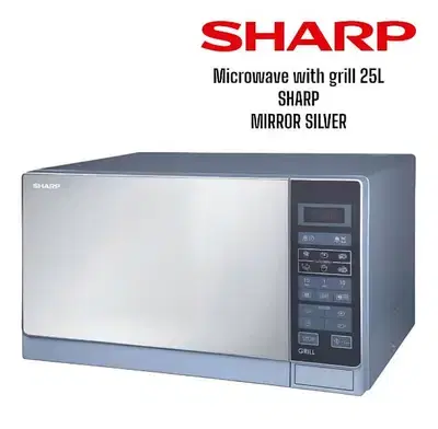 microwave 25L SHARP mirror with grill microwave 25L SHARP mirror with grill