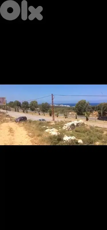 land for sale in anfeh أرض للبيع في أنفه