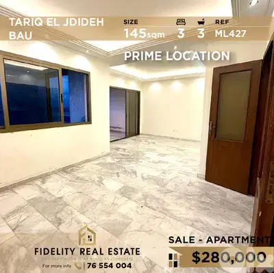 Apartment for sale in Tarik El Jdideh ML427 شقة للبيع في طريق الجديدة