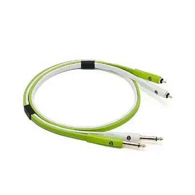 Oyaide NEO D+ RTS Class B STEREO 1/4" TS Phone to RCA Plug, 3 m