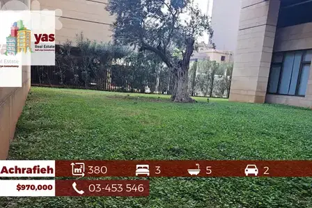 Achrafieh 380m2 | Super Deluxe | Brand New | Prime Location | PA |