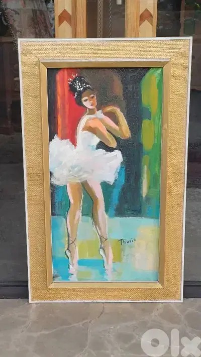 لوحة رسم زيتي اوروبية