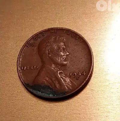 USA Lincoln 1944-S Wheat Penny cent