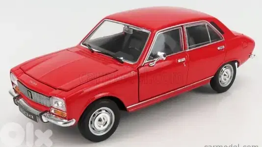 Peugeot 504 1974 diecast car model 1;24