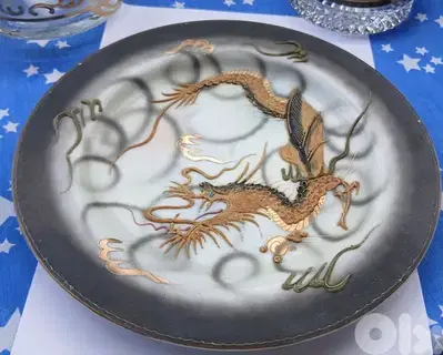 Japanese Moriage Dragonware