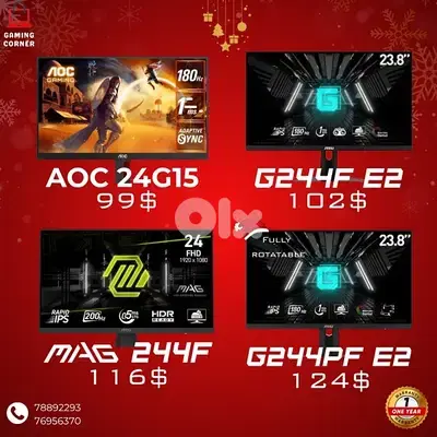 New Offer on GamingMonitor Starting 99$ 180hz