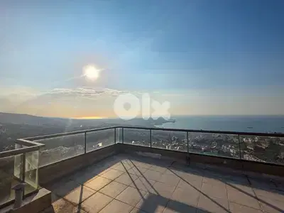 New Apartment in Rabweh, Metn with Panoramic Sea and Mountain View