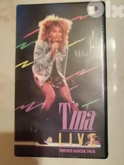 Tina Turner Live Private Dancer Tour David Bowie Bryan Adams VHS Conce