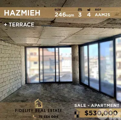 Apartment for sale in Hazmieh AAM25 شقة للبيع في الحازمية