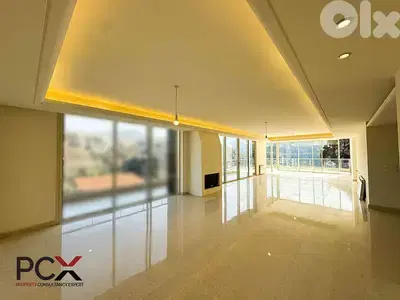 Apartment for Sale in Baabda | Delightful | Panoramic Mountain View
