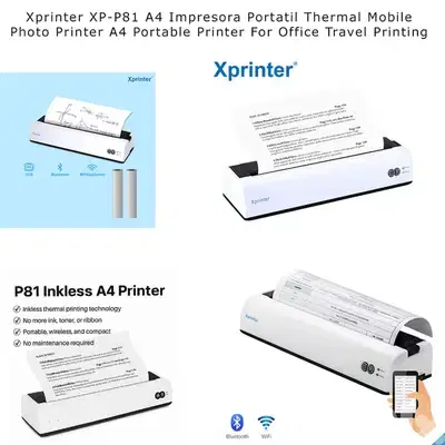 PORTABLE A4 PRINTER INKLESS