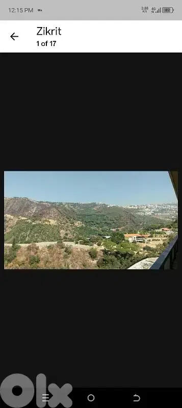 zakrit land 2000 meters zone 50/165 view panoramic 03703564