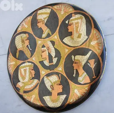 صينية فرعونية نحاس 40 سم