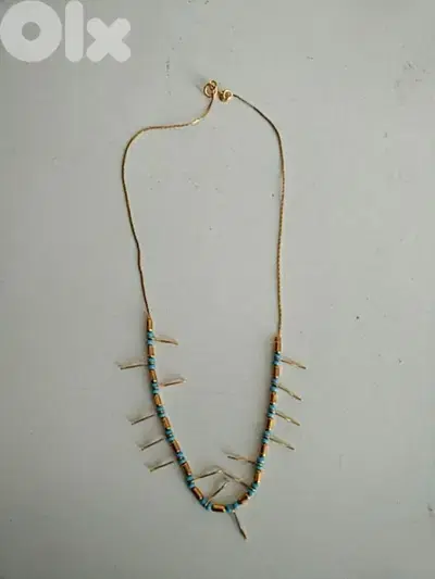 Necklace with blue stones - Not Negotiable
