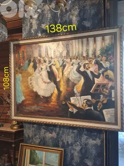 large oil painting