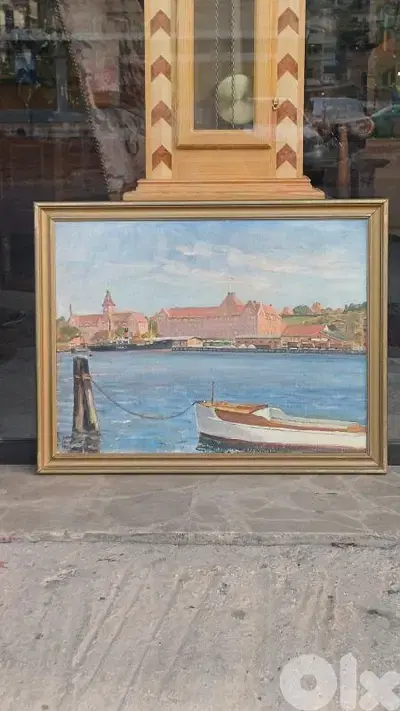 لوحة رسم زيتي اوروبية