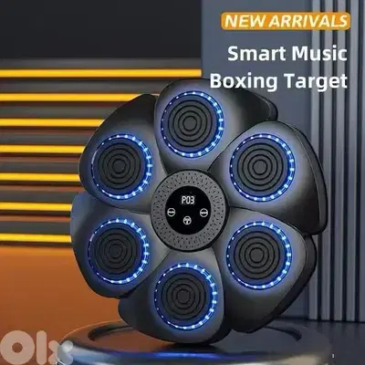 Music Boxing Machine 6 Hits 40cm bluetooth rechargeable