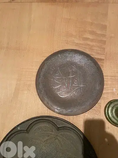 antique copper trays