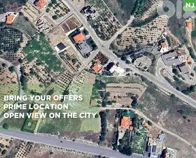 1185 sqm plot of land in dhour, Zahle REF#NJ123357