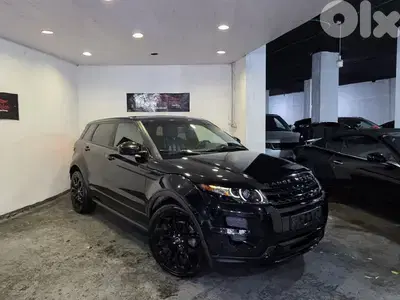 2015 Range Rover Evoque Real DYNAMIC Black/Black Clean Carfax Like New