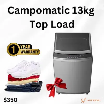 Campomatic Samsung 13-15-16kg TopLoad Washing Machine