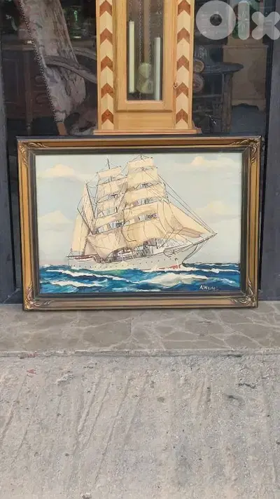 لوحة رسم زيتي اوروبية