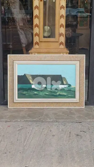 لوحة رسم زيتي اوروبية
