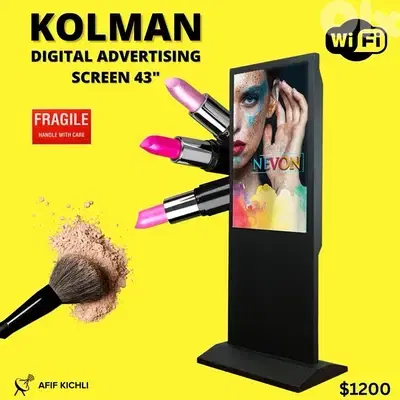 Kolman LED Advertising Screens Smart/WiFi
