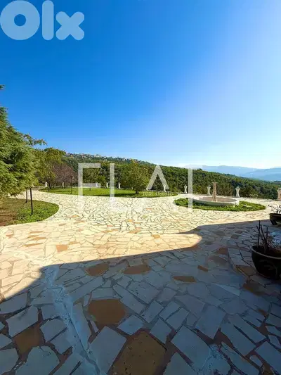 Villa for Sale in Ajaltoun – Prime Location | فيلا للبيع في عجلتون