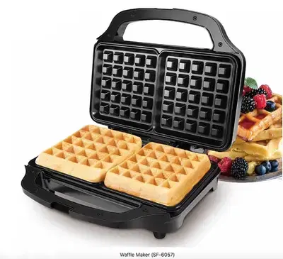 sonifer waffle maker big size 900w