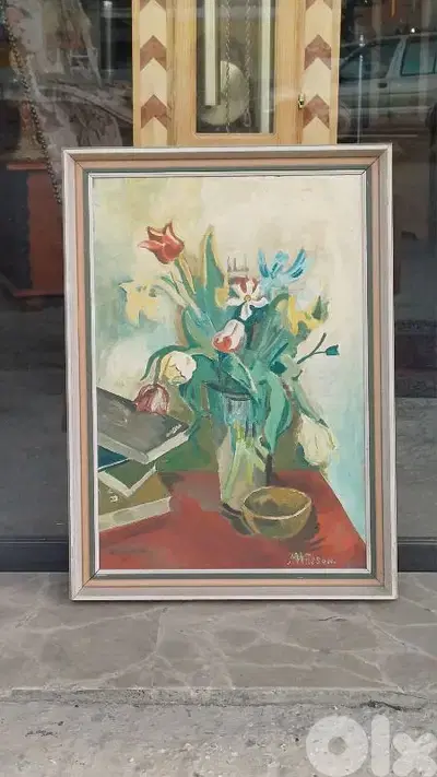لوحة رسم زيتي اوروبية