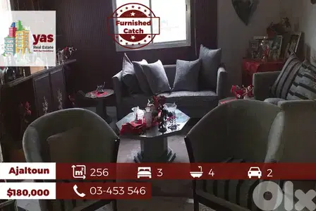 Ajaltoun 256m2 | well Maintained | Furnished | Mountain View |Catch|DA