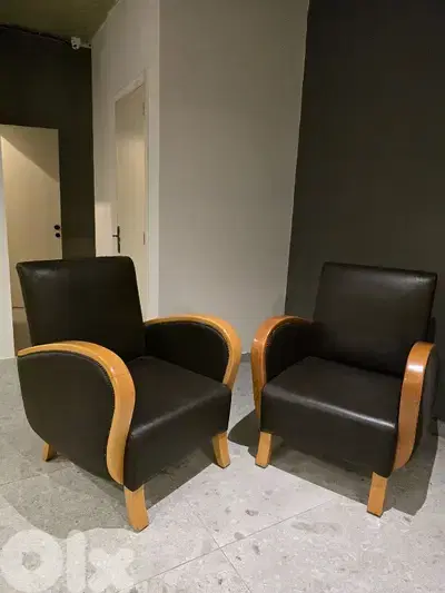 Hardwood Armchairs